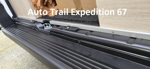 Auto Trail Expedition 66, 67, 67 Flex & 68 campervan Rear door threshold cover