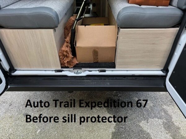 Auto Trail Expedition 66, 67, 67 Flex & 68 campervan Rear door threshold cover - Image 2