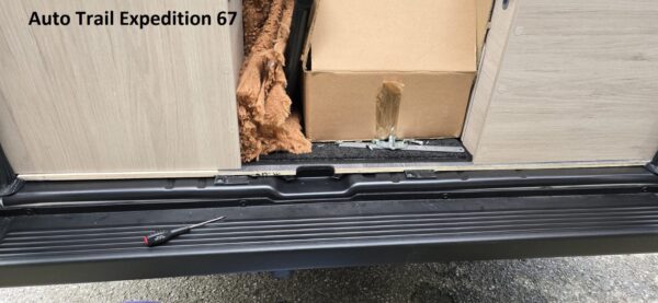 Auto Trail Expedition 66, 67, 67 Flex & 68 campervan Rear door threshold cover - Image 7