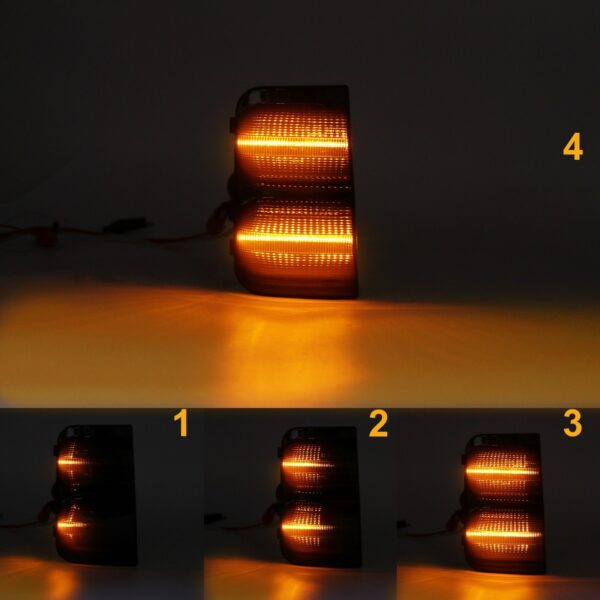 Citroen Relay based Motorhome LED Dynamic Mirror indicator Upgrade 06-23 Pair - Image 4