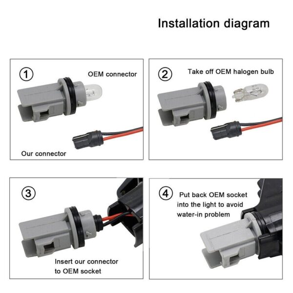 Citroen Relay based Motorhome LED Dynamic Mirror indicator Upgrade 06-23 Pair - Image 6