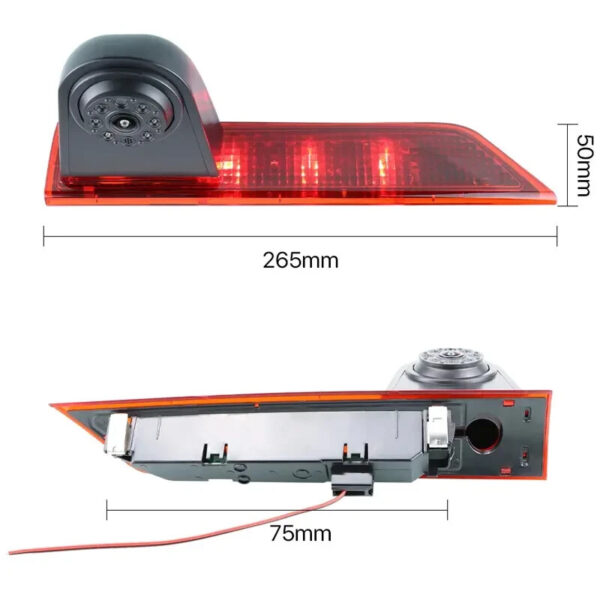 Brake Light Rear Camera for For Ford Transit Custom - Image 4