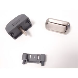 Swift Caravan Motorhome  Drawer Lock Catch Full Mechanism Stainless Steel Finish