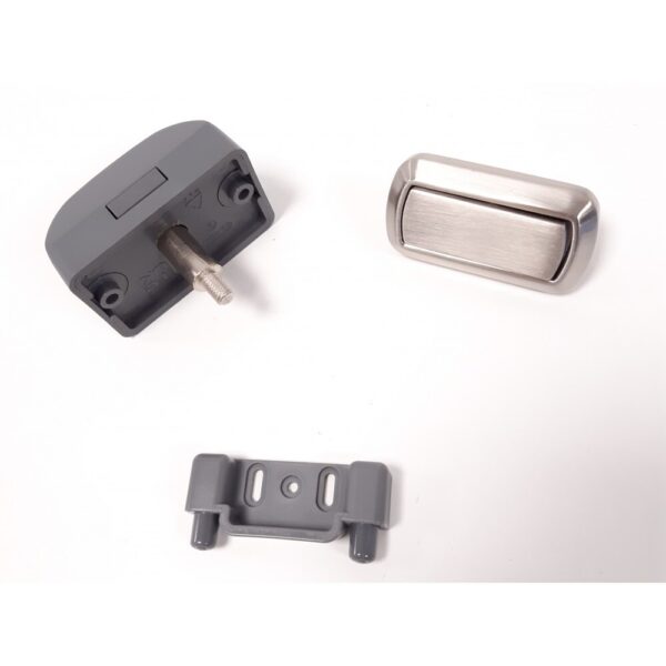 Swift Caravan Motorhome  Drawer Lock Catch Full Mechanism Stainless Steel Finish