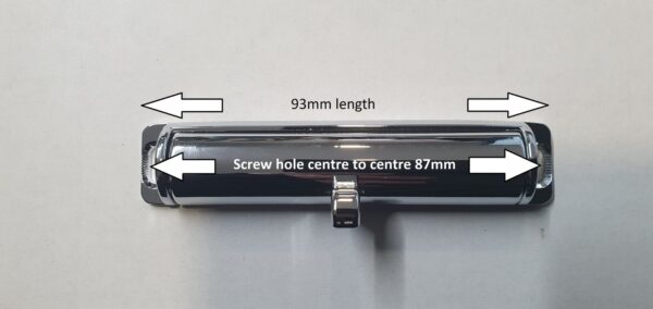 Auto-Trail Elddis Bailey Caravan Campervan top locker door metal release catch - Image 2