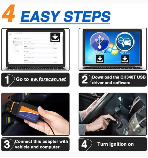 Ford Transit or custom mk7/mk8 Sync ford reverse camera Sync2/2.5/3 Compatible - Image 10