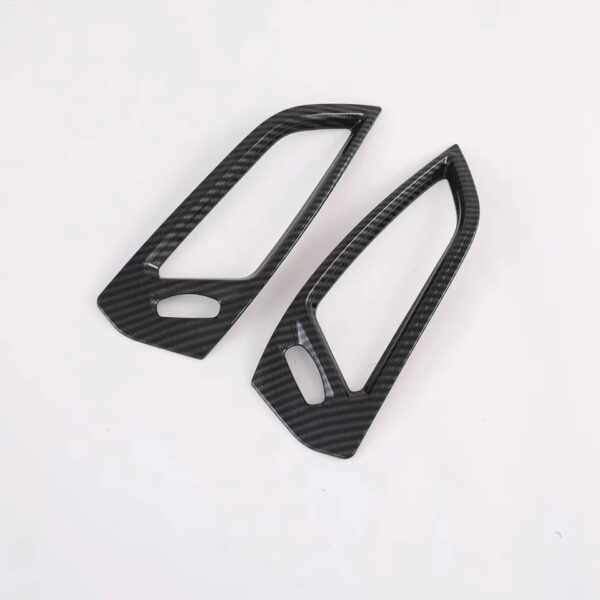 Carbon look Air Vent Trims for FORD TRANSIT CUSTOM, CAMPERVAN, TOURNEO 2016-2020 - Image 7