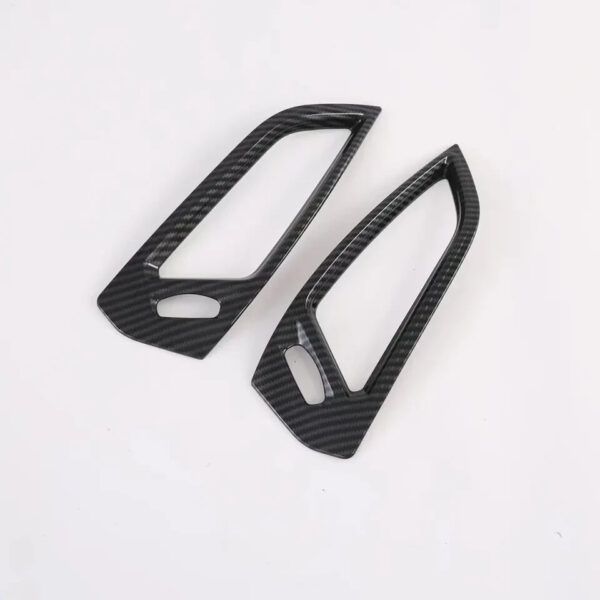 Carbon look Air Vent Trims for FORD TRANSIT CUSTOM, CAMPERVAN, TOURNEO 2016-2020 - Image 8