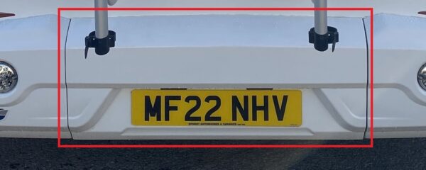 Auto Trail F-Line bumper centre panel Will Fit F60, F62, F64, F68, F70, F72, F74 - Image 2