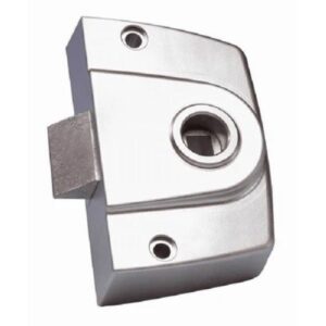 Caravan / Motorhome - Bathroom Door Catch silver Fawo T-Lock Single Point Lock