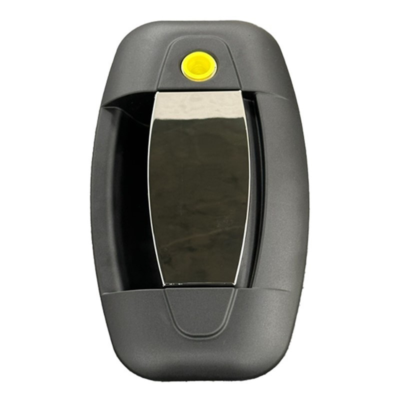 Hartal Evoline Left Hand Outer Handle - Black/Bright Chrome HSC 73.5711.9902