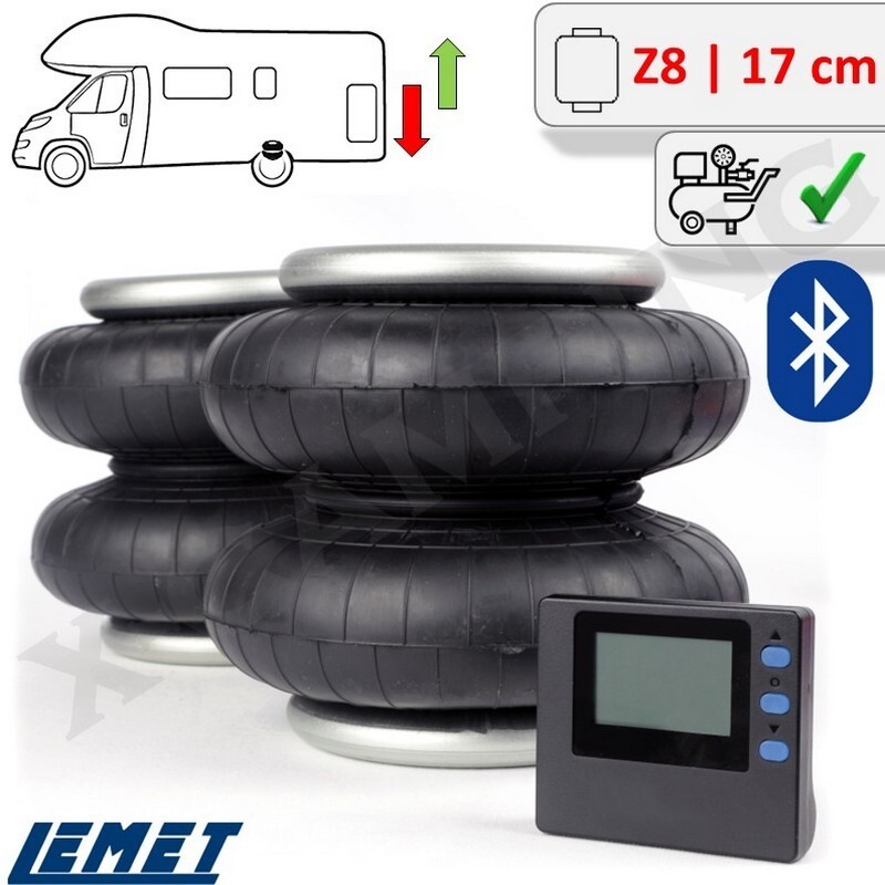 Ducato / Boxer / Relay Bluetooth controlled semi air suspension 2014 - 2023
