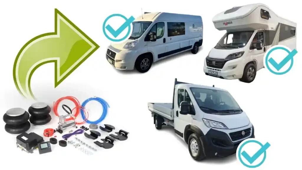 Ducato / Boxer / Relay Bluetooth controlled semi air suspension 2014 - 2023 - Image 4