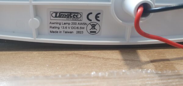 Dimatec Black Awning Light  10 LED Lamp Elddis Coachman Caravan and Motorhome - Image 5