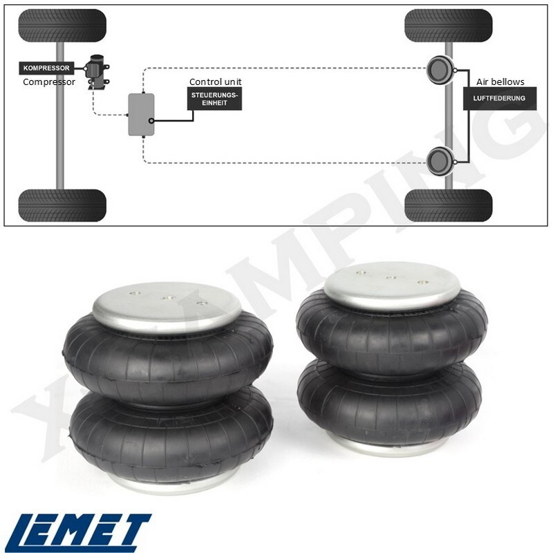Ducato / Boxer / Relay Bluetooth controlled semi air suspension 2014 - 2023 - Image 12