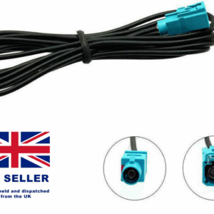Fakra Male to Female 3 Meter Aerial Extension Cable Lead
