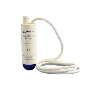WHALE GP1652 12V High Flow Submersible Water Pump Caravan Motorhome Camper Boat