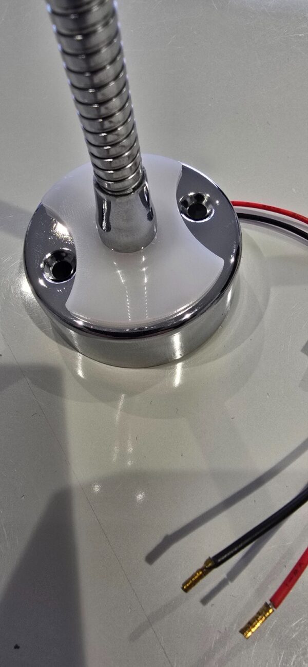 Dimatec Chrome Flexi LED with USB for motorhome camper or caravan Warm white - Image 5