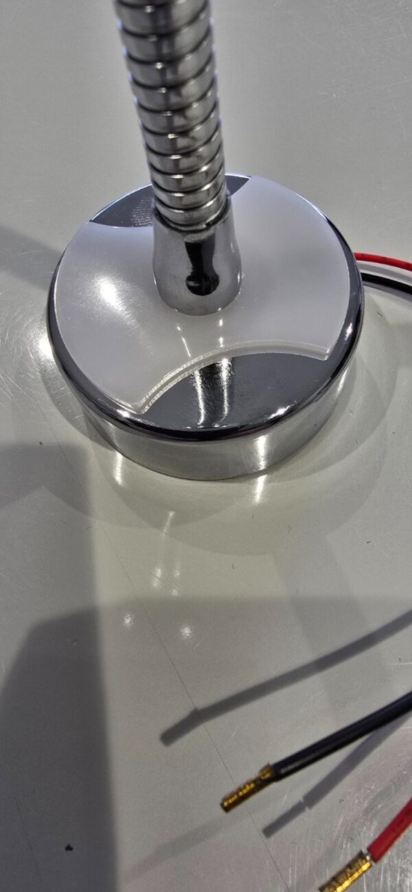 Dimatec Chrome Flexi LED with USB for motorhome camper or caravan Warm white - Image 6