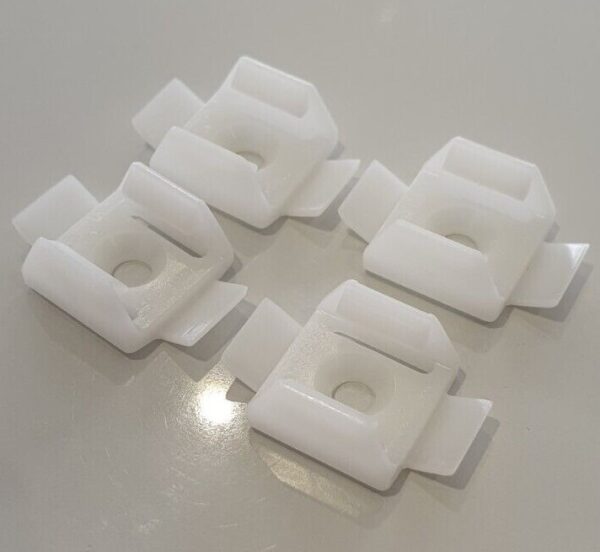 Elddis Compass Motorhome Camper Cab Curtain Rail Fixing Clips - Image 7