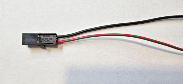 Prewired 2 PIN Brake Light Connector Rear fits VW Transporter T5 T6 1J0973119 - Image 2