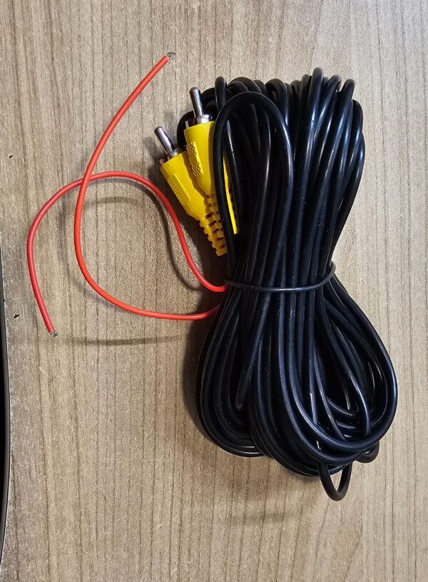 Campervan FHD 1080 reversing camera with guide lines long 10m cable - Image 5