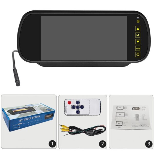 Campervan FHD 1080 reversing camera with 7 inch LED Monitor - Image 8