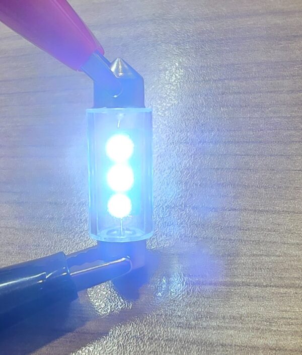 12v LED festoon bulb 39mm X 5 - Image 6