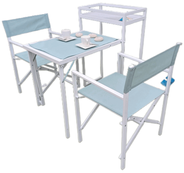 Quest Versailles Folding Garden/Balcony / Patio / Bistro Set - Image 4
