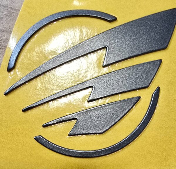 2025 Auto Trail Steel Carbon B Pillar Sticker  Ecobadge - Image 2