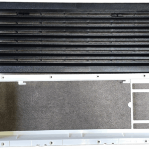 THETFORD FRIDGE COMPLETE SMALL BLACK VENT AND INNER FRAME 62445427