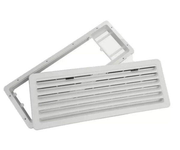 THETFORD FRIDGE VENT LIGHT GREY TOP/BOTTOM Small vent 488mm x 186mm 62445484