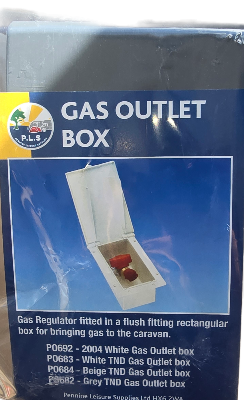 External Grey Gas BBQ Outlet Flush Fitting New TND Model PO682 Caravan Motorhome