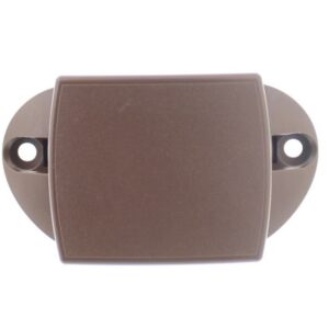 Bailey Motorhome  caravan Large Single Sided Push Lock Brown 45x55mm