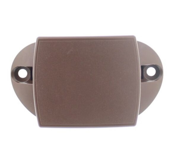 Bailey Motorhome  caravan Large Single Sided Push Lock Brown 45x55mm