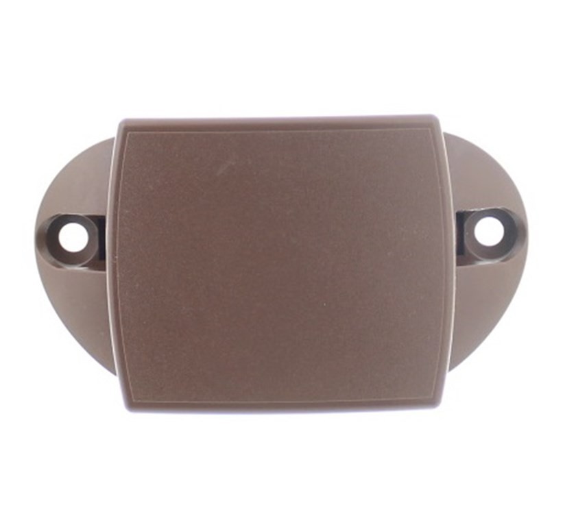 Bailey Motorhome  caravan Large Single Sided Push Lock Brown 45x55mm