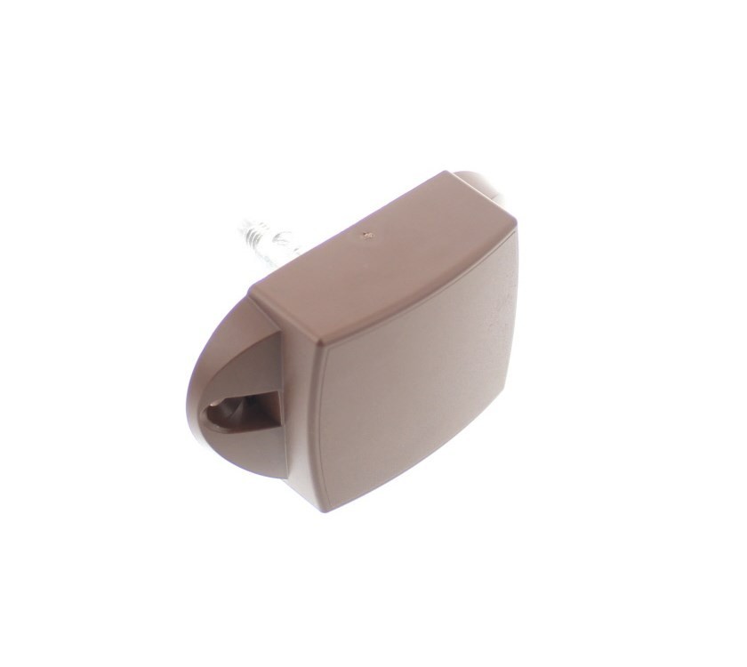 Bailey Motorhome  caravan Large Single Sided Push Lock Brown 45x55mm - Image 2